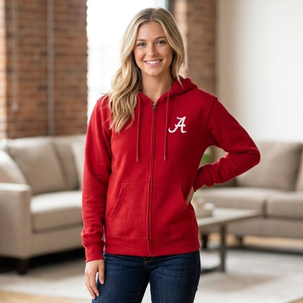 Red Hoodie with A Logo